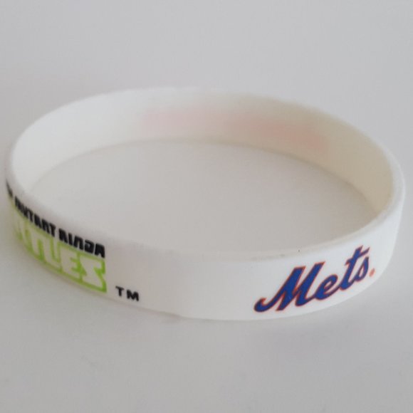 Mets Silicone Wristband with Teenage Mutant Ninja Turtles/Nickelodeon Promo (1) - Picture 2 of 6